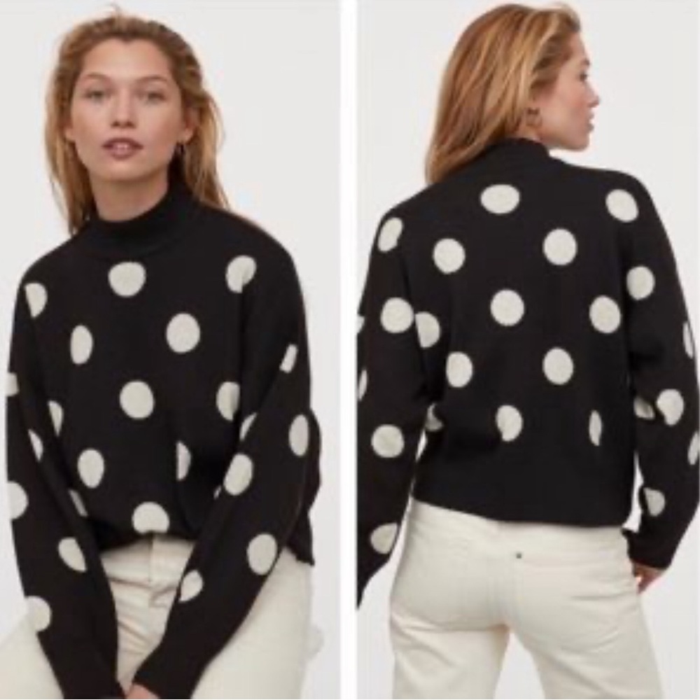 H&M Mock Neck Turtleneck Sweater
